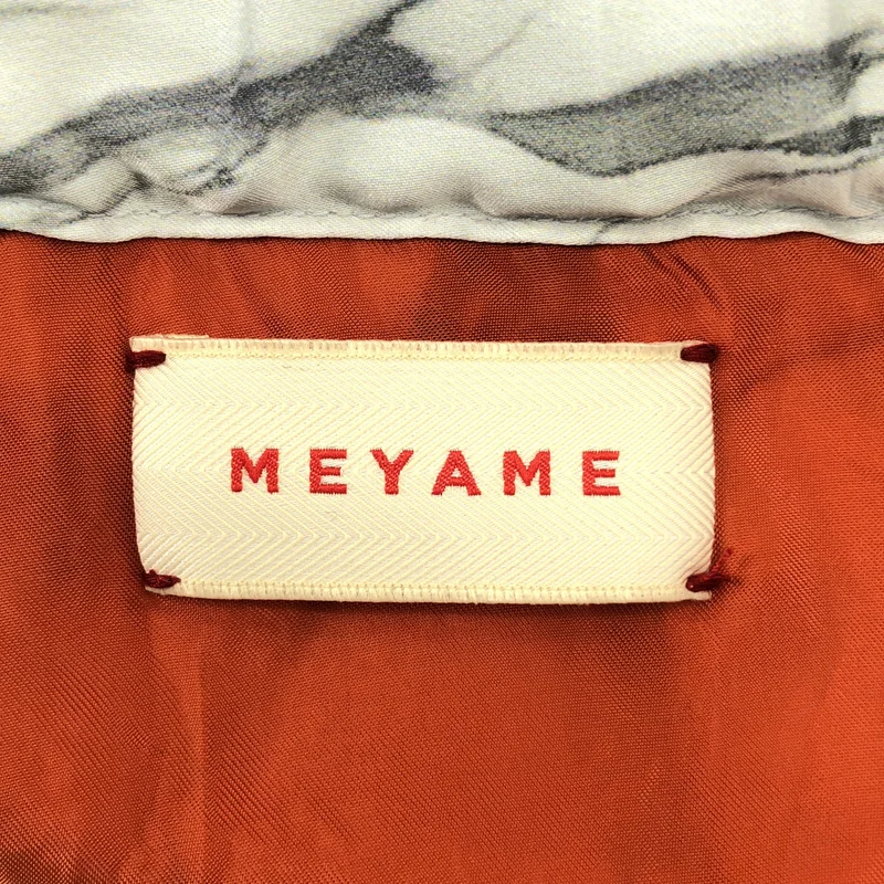 MEYAME / メヤメ | 総柄 ドローストリング イージーパンツ / 裏地付き | F | レディース