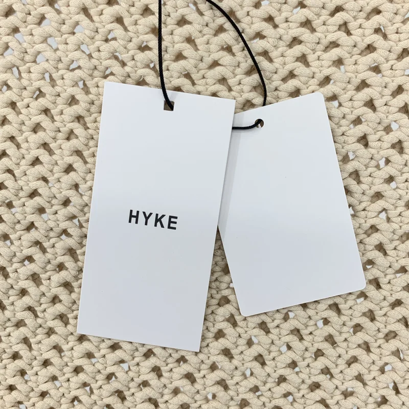 HYKE / ハイク | 2023SS | CROCHETED CROPPED SWEATER / コットン ニット ベスト | F | レディース