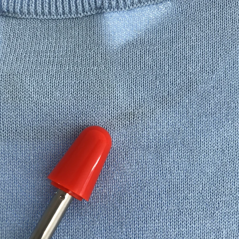 PATOU / パトゥ | コットン ロゴ ニットTシャツ | S | レディース