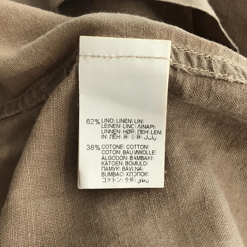 BRUNELLO CUCINELLI / ブルネロクチネリ | リネンシャツ | XS | メンズ