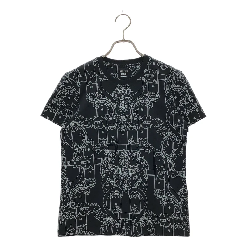 HERMES / エルメス | Tシャツ フェロヌリー・リミックス プリント 6e4627dh | 34 | レディース