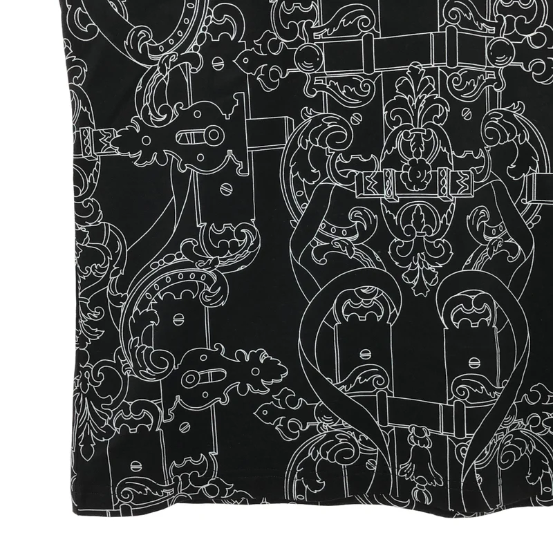HERMES / エルメス | Tシャツ フェロヌリー・リミックス プリント 6e4627dh | 34 | レディース