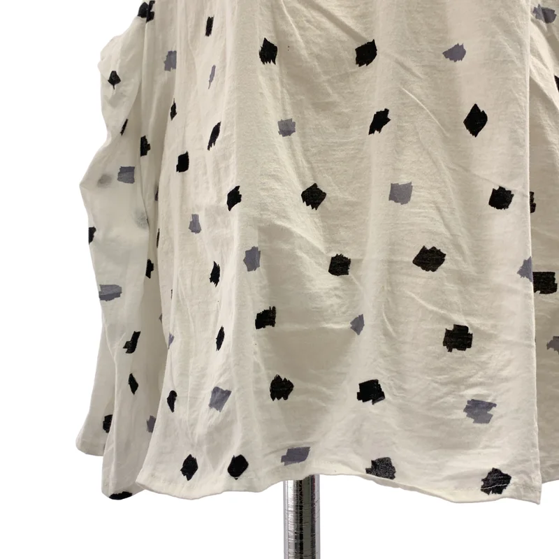 HaaT ISSEY MIYAKE / ハートイッセイミヤケ | 総柄 変形 オーバーシルエット Tシャツ カットソー | 2 | レディース