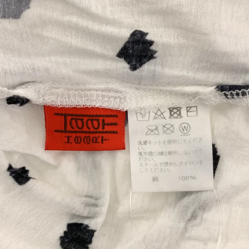 HaaT ISSEY MIYAKE / ハートイッセイミヤケ | 総柄 変形 オーバーシルエット Tシャツ カットソー | 2 | レディース