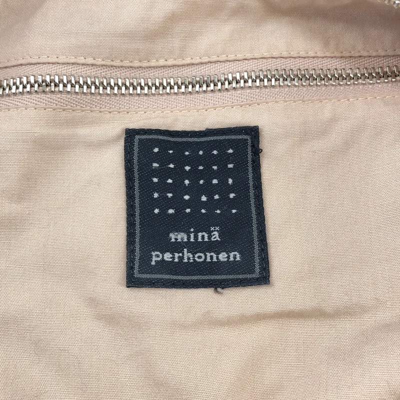 mina perhonen / ミナペルホネン | mingling コットン 総柄 ボディバッグ |