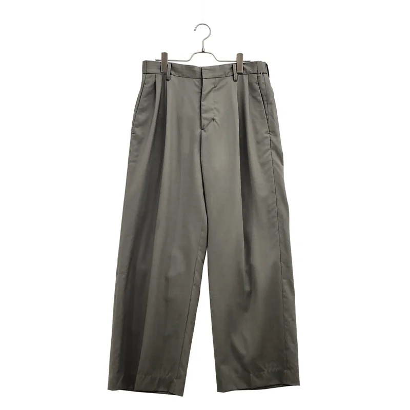 IRENISA / イレニサ | 2025AW | TWO TUCKS WIDE TROUSERS / ウールギャバ 2タック ワイドパンツ | 3 | メンズ