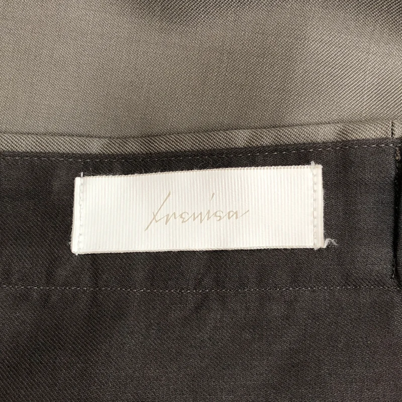 IRENISA / イレニサ | 2025AW | TWO TUCKS WIDE TROUSERS / ウールギャバ 2タック ワイドパンツ | 3 | メンズ