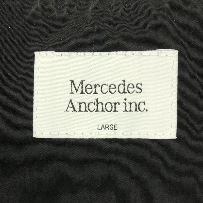 MERCEDES ANCHOR INC. / メルセデスアンカーインク | ナイロン ロゴ ジップ ジャケット | L | メンズ