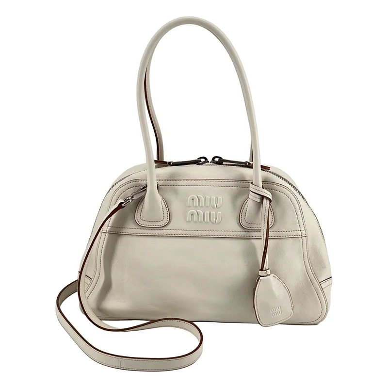 miu miu / ミュウミュウ | ヴィヴァン ナッパレザー バッグ | TU | レディース