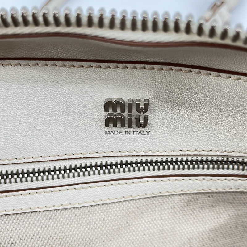 miu miu / ミュウミュウ | ヴィヴァン ナッパレザー バッグ | TU | レディース