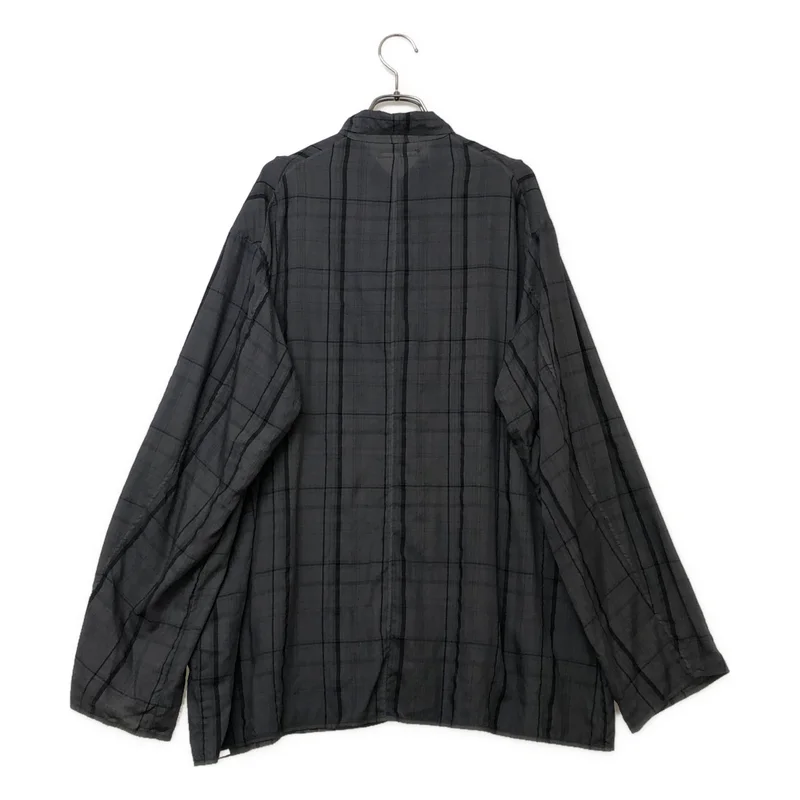 MAATEE&SONS / マーティー&サンズ | 2026SS | 折って折ってJACKET HWOOL CECK  チェック シャツジャケット | 3 | メンズ