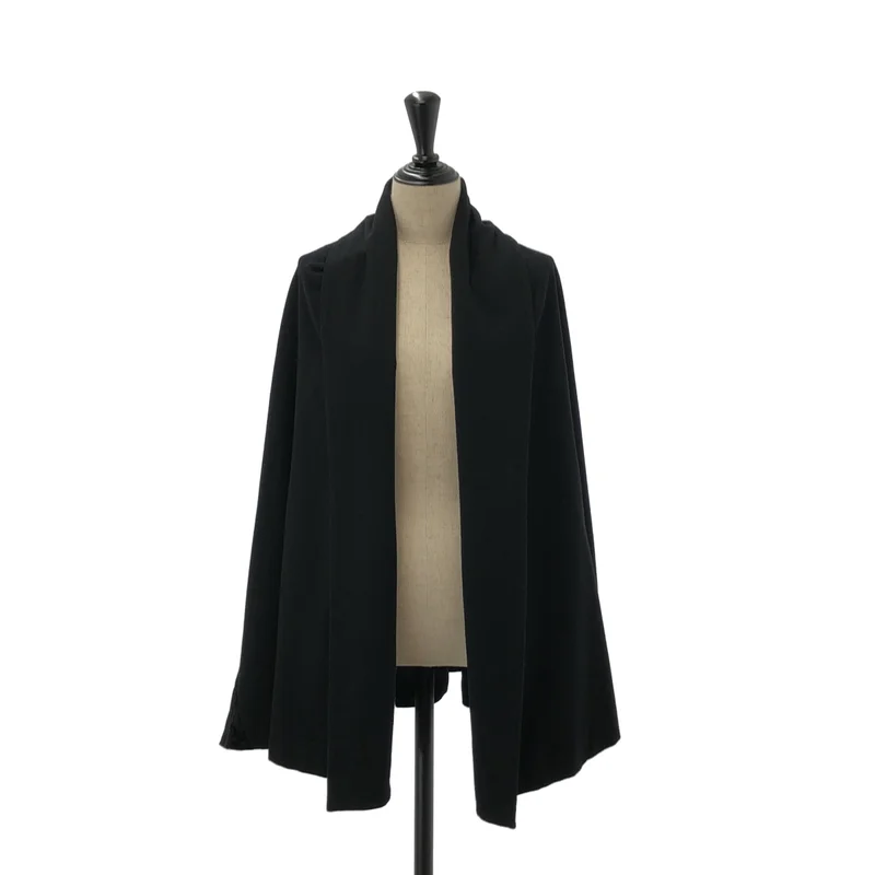 robe de chambre COMME des GARCONS / ローブドシャンブルコムデギャルソン | 1991AW | ウール ベルベット切替 マントコート |