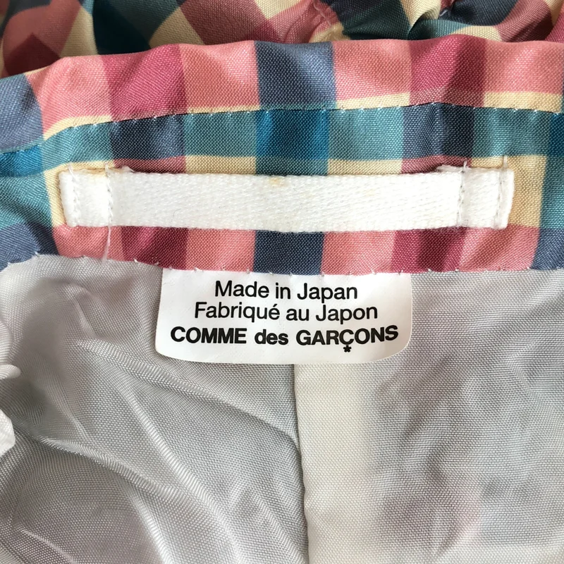COMME des GARCONS HOMME PLUS / コムデギャルソンオムプリュス | 2019SS | チェック ギャザージャケット PC-J012 | M | メンズ