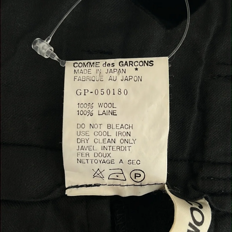 COMME des GARCONS / コムデギャルソン | ウール 2タック パンツ GP-050180 |