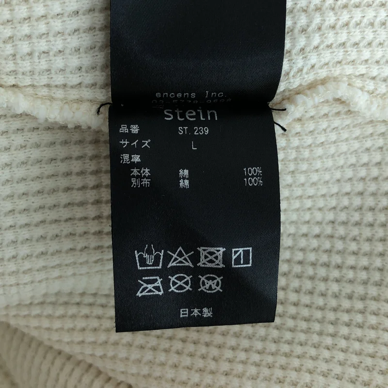 stein / シュタイン | OVERSIZED LAYERED SWEAT LS レイヤードスウェット | L | メンズ