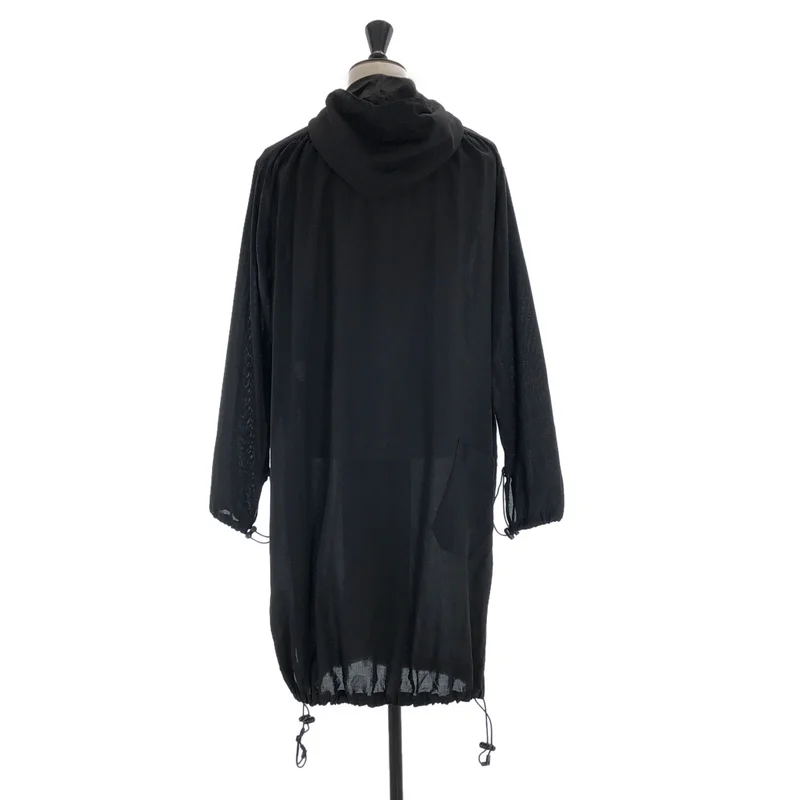 Y-3 / ワイスリー | Tencel Cotton Hooded Long Shirt / テンセル コットン フーデッド ロングシャツ | XS | メンズ
