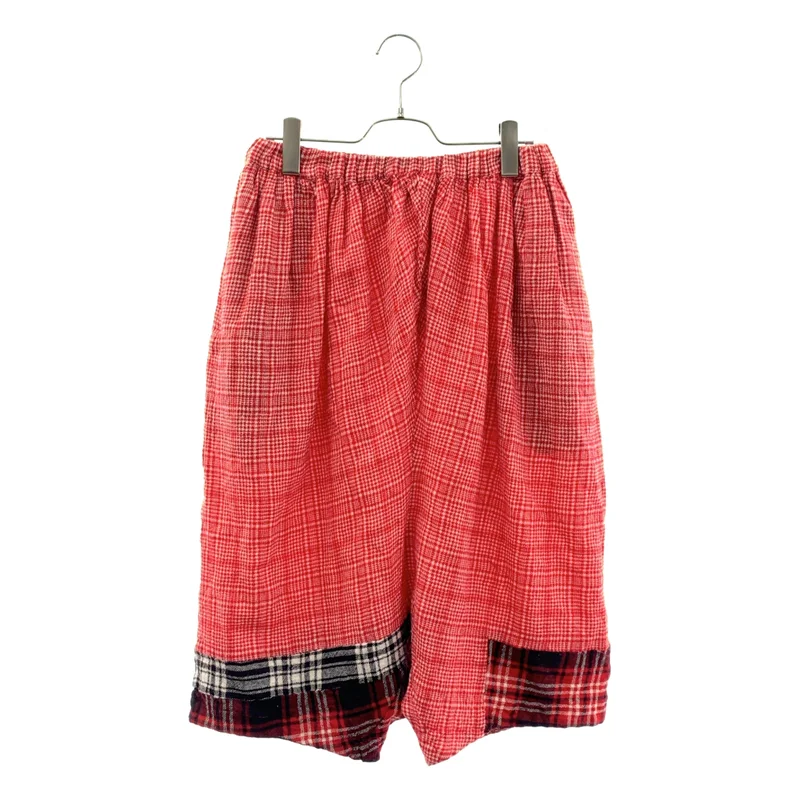 COMME des GARCONS COMME des GARCONS / コムコム | 総柄 ドローストリング ワイド サルエルパンツ | XS | レディース