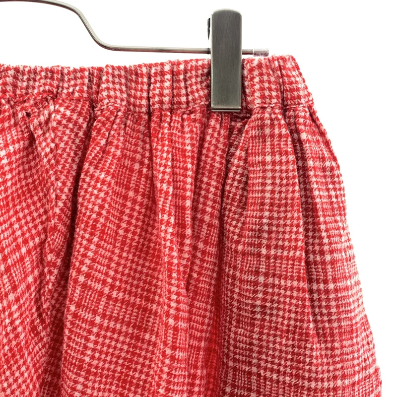 COMME des GARCONS COMME des GARCONS / コムコム | 総柄 ドローストリング ワイド サルエルパンツ | XS | レディース