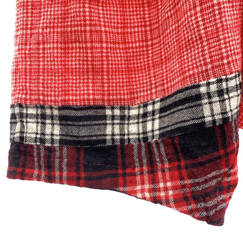 COMME des GARCONS COMME des GARCONS / コムコム | 総柄 ドローストリング ワイド サルエルパンツ | XS | レディース