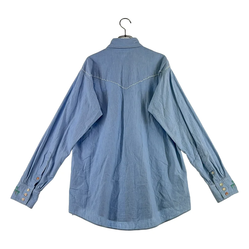 MAATEE&SONS / マーティー&サンズ | WESTERN LOZ SHAMBRAY PRINT ウエスタンシャンブレープリントシャツ | 2 | メンズ