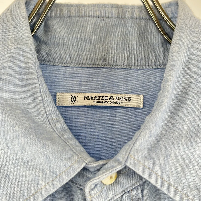 MAATEE&SONS / マーティー&サンズ | WESTERN LOZ SHAMBRAY PRINT ウエスタンシャンブレープリントシャツ | 2 | メンズ