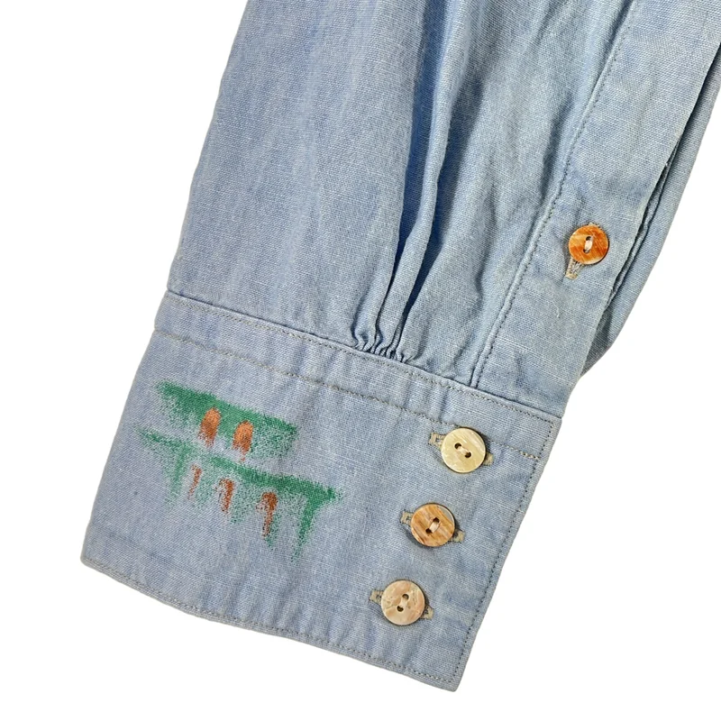MAATEE&SONS / マーティー&サンズ | WESTERN LOZ SHAMBRAY PRINT ウエスタンシャンブレープリントシャツ | 2 | メンズ