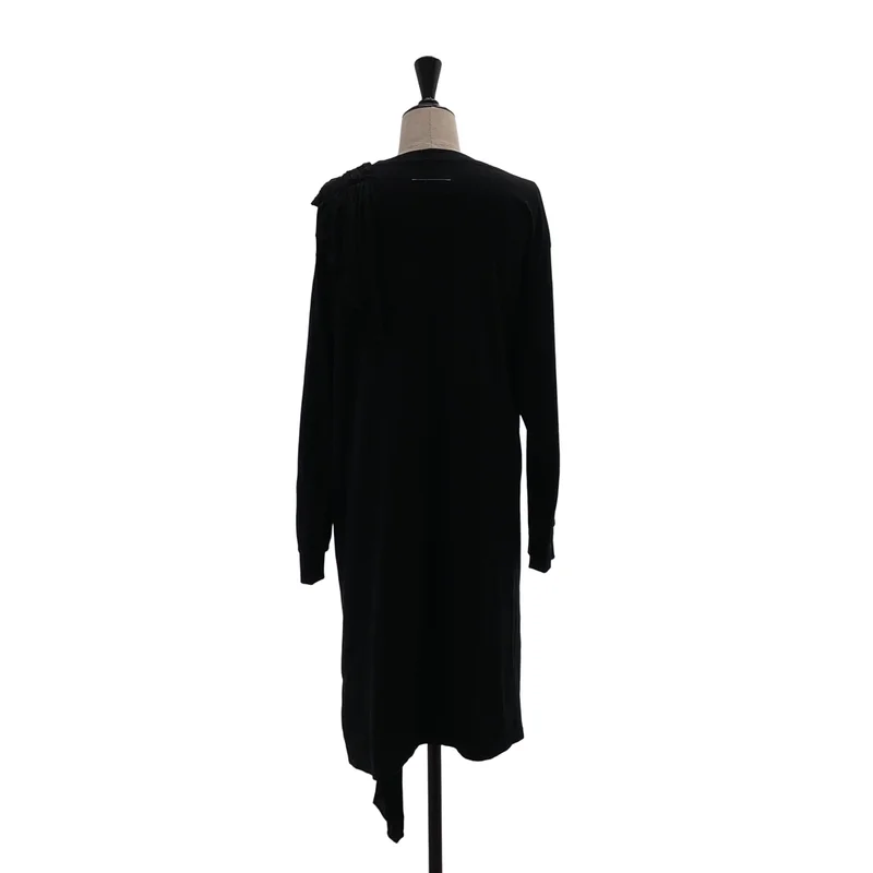 MM6 Maison Margiela / エムエムシックスメゾンマルジェラ | 2022AW | ドレープ装飾 ワンピース | S | レディース