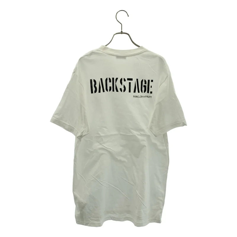 MONCLER / モンクレール | MAGLIA / 両面プリント ロゴ Tシャツ カットソー | M | メンズ