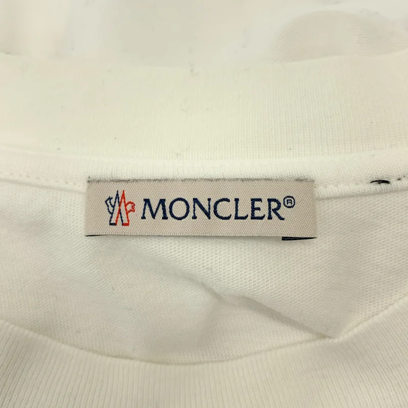 MONCLER / モンクレール | MAGLIA / 両面プリント ロゴ Tシャツ カットソー | M | メンズ
