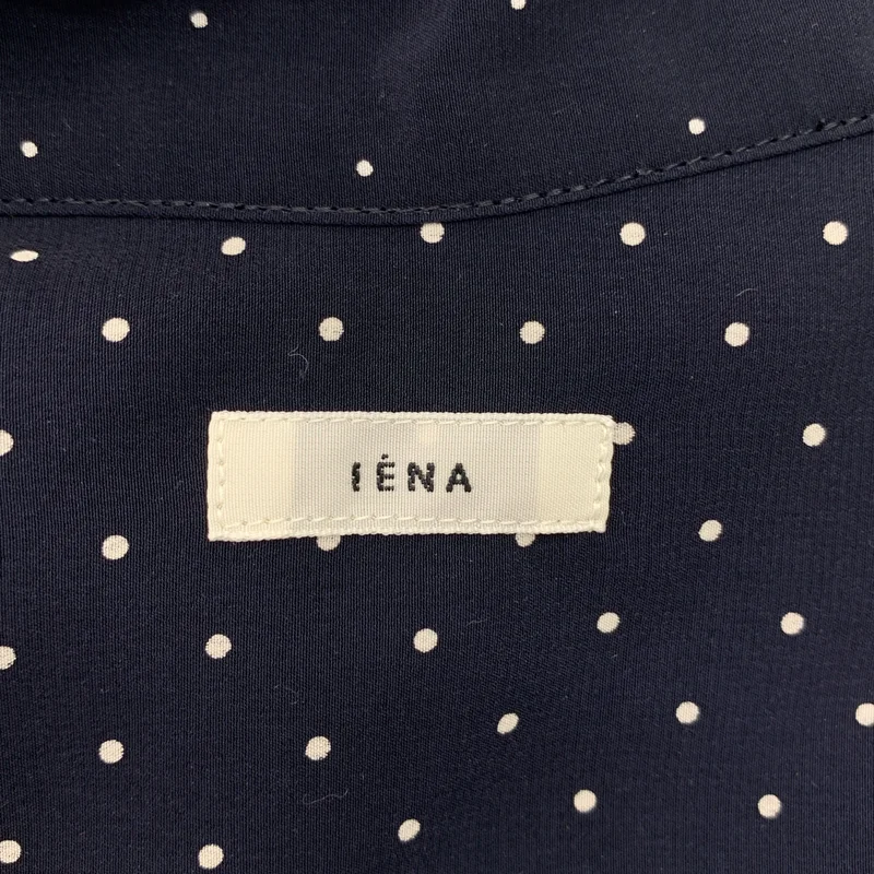IENA / イエナ | ドットコンビ レギュラーカラーシャツ | 38 | レディース