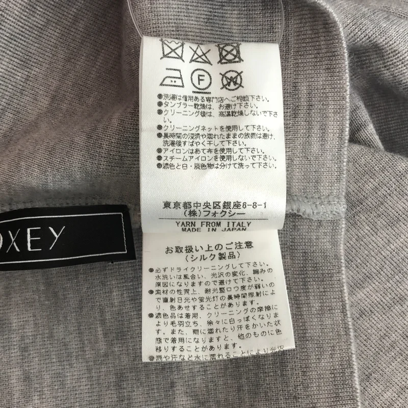 FOXEY / フォクシー | カシミヤ シルク パールボタン ニット カーディガン | 40 | レディース