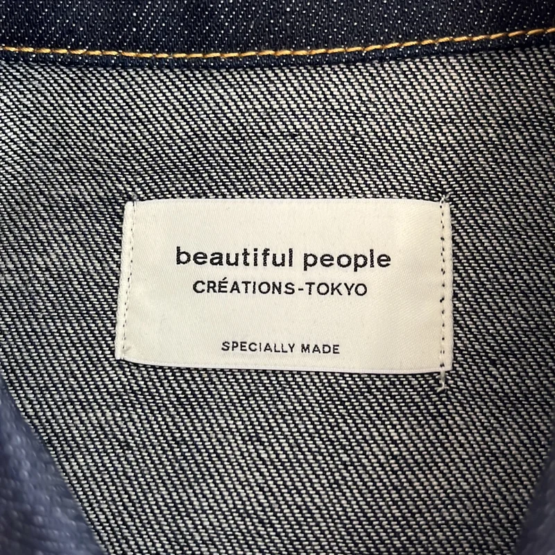 beautiful people / ビューティフルピープル | selvage denim big blouson デニムジャケット | 36 | レディース
