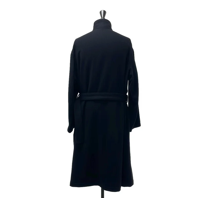 YOHJI YAMAMOTO POUR HOMME / ヨウジヤマモトプールオム | 2022AW | ウール ベルテッド スタンドカラーコート | 1 | メンズ