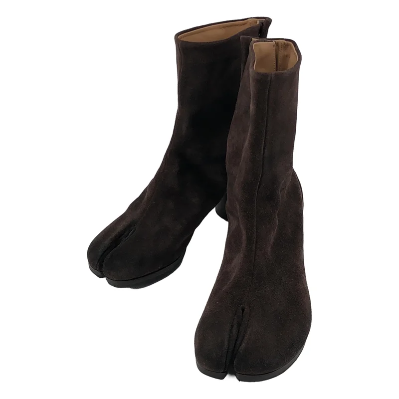 Maison Margiela / メゾンマルジェラ | TABI ANKLE BOOTS スエードレザーブーツ | 35 1/2 | レディース
