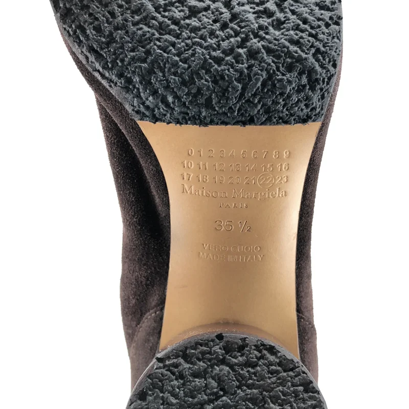 Maison Margiela / メゾンマルジェラ | TABI ANKLE BOOTS スエードレザーブーツ | 35 1/2 | レディース
