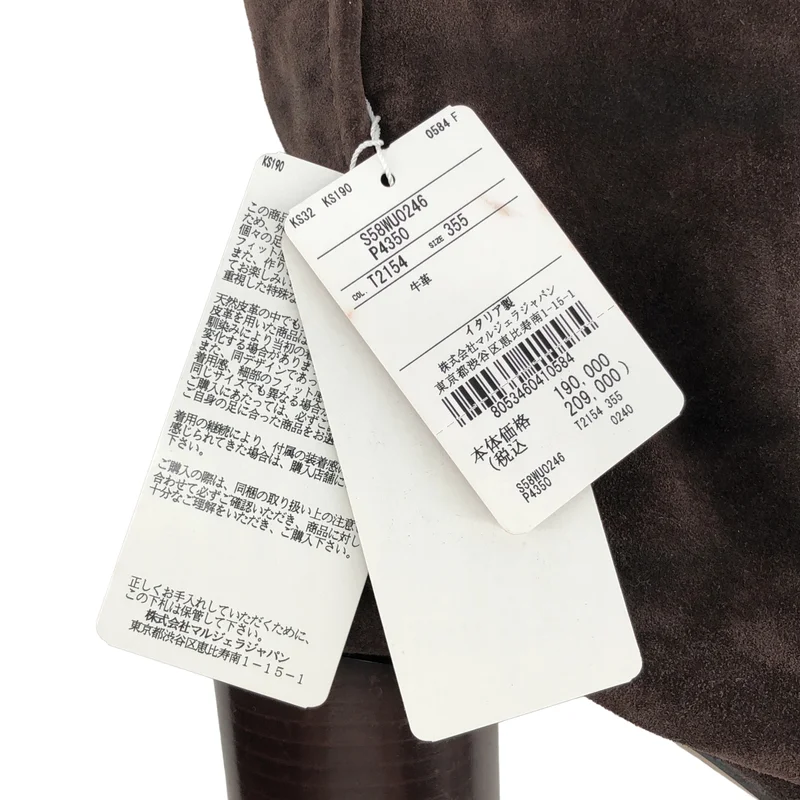 Maison Margiela / メゾンマルジェラ | TABI ANKLE BOOTS スエードレザーブーツ | 35 1/2 | レディース