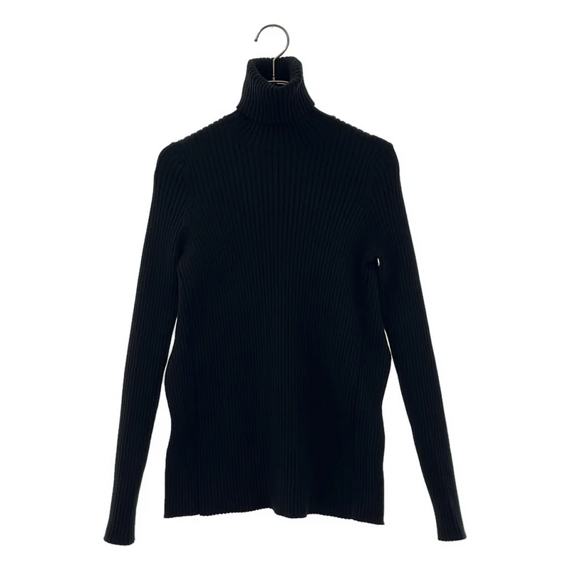 BALENCIAGA / バレンシアガ | コットン混 スリット リブ ニット | 36 | レディース