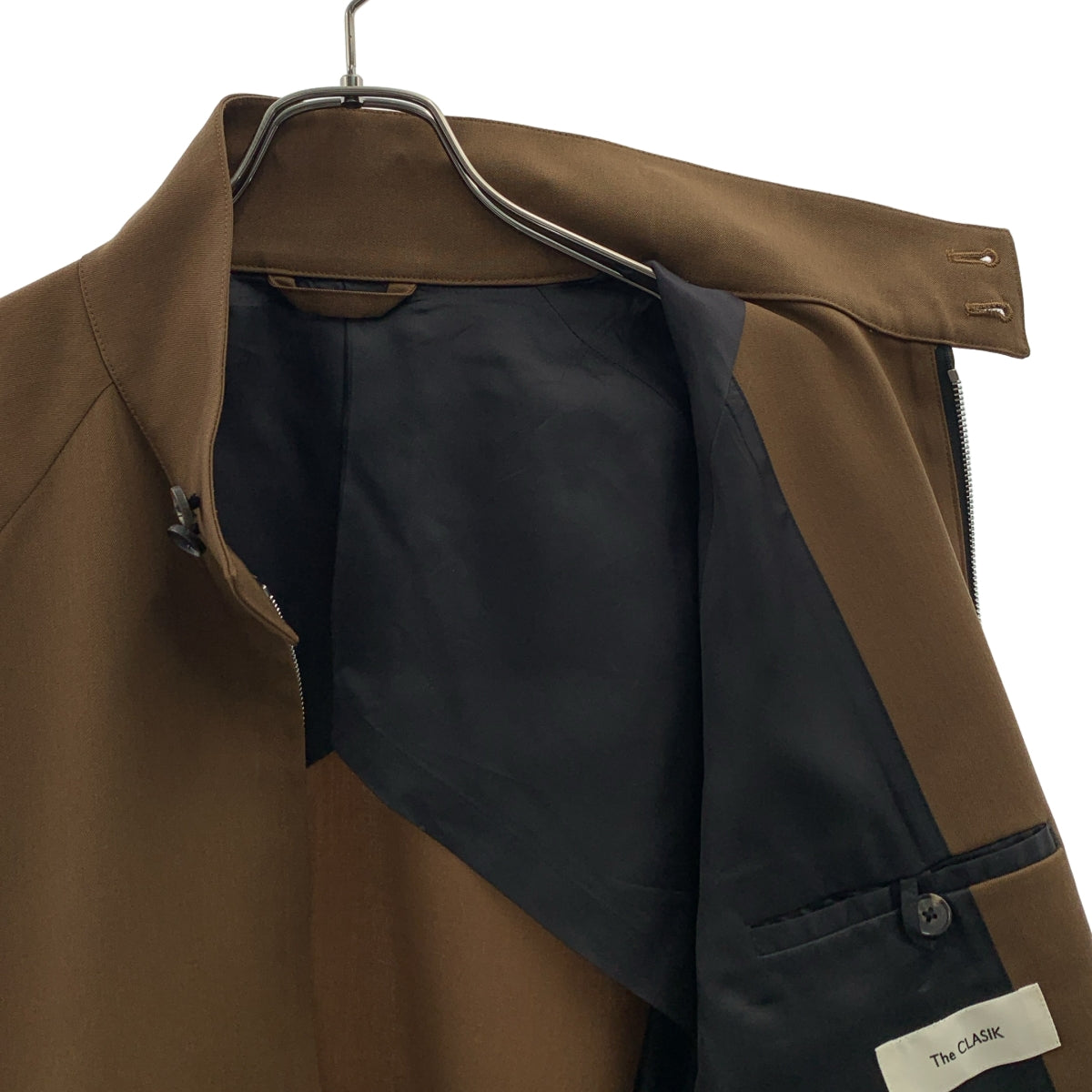 The CLASIK / ザ・クラシック | HIGH DENCE WOOL GABARDINE HARRINGTON