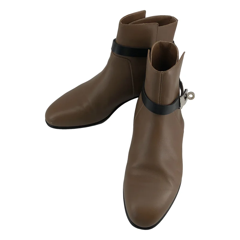 HERMES / エルメス | NEO ネオ ケリー金具 アンクル ショートブーツ | 36 1/2 | レディース