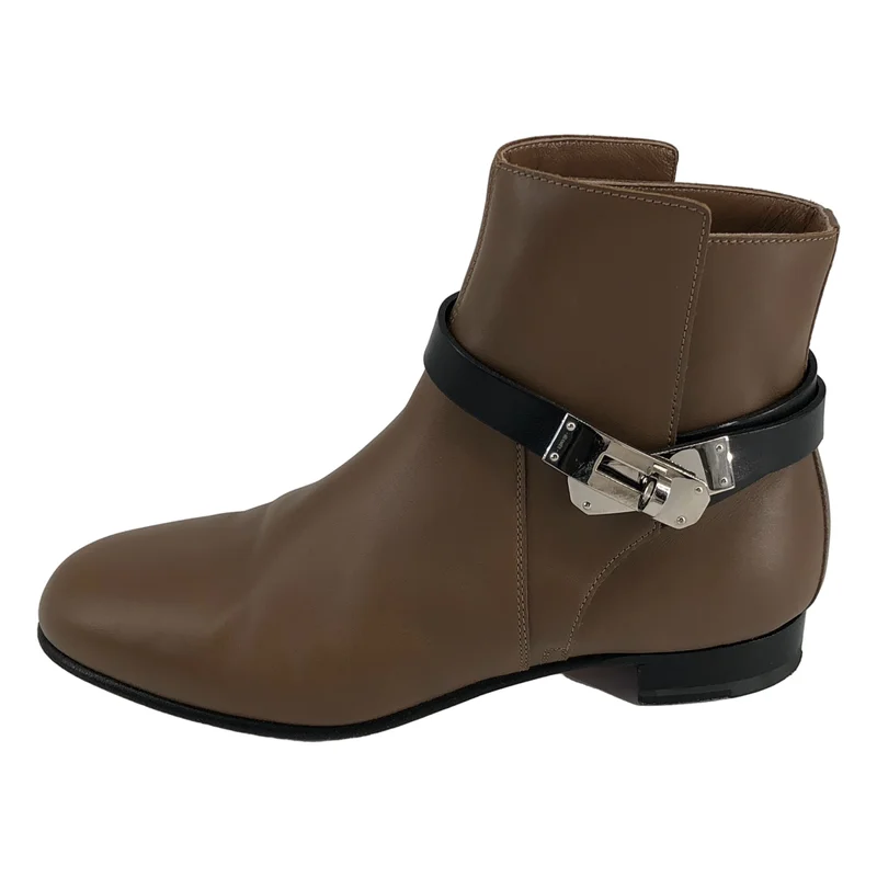 HERMES / エルメス | NEO ネオ ケリー金具 アンクル ショートブーツ | 36 1/2 | レディース
