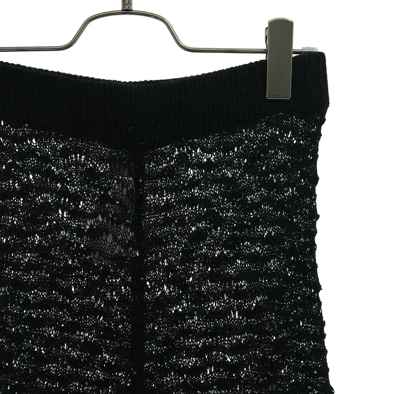 AMERI / アメリ | 2022SS | SPANGLES LEGGINGS KNIT PANTS / | S | レディース
