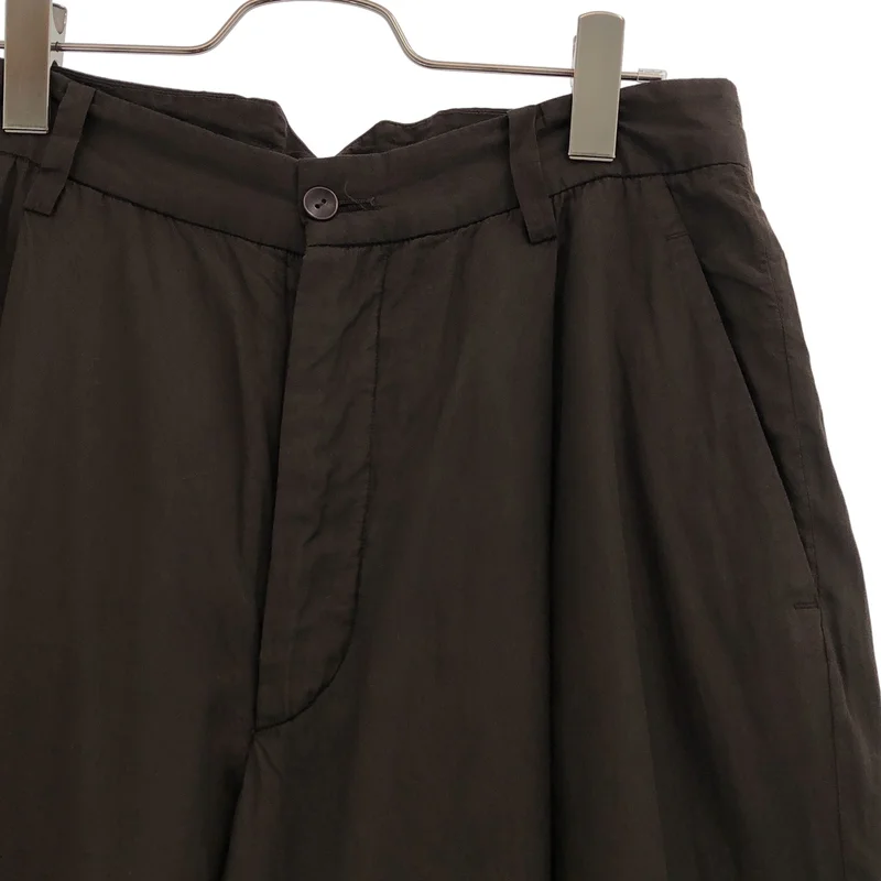 MARK.S / マークエス | TB DOMENICO PANTS 泥染め タック スラックス | 2 | メンズ