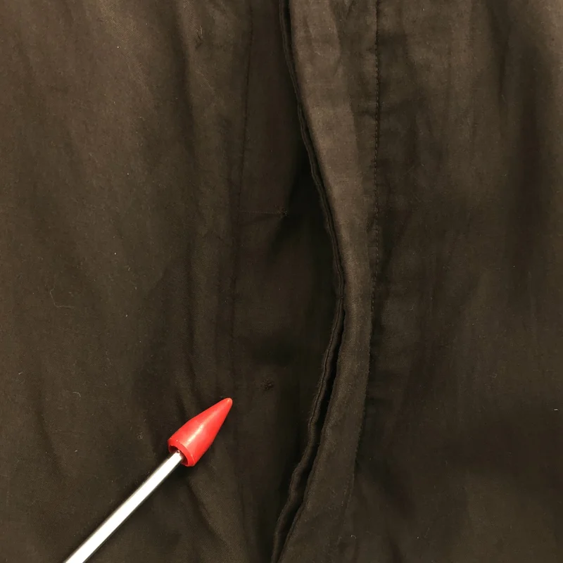MARK.S / マークエス | TB DOMENICO PANTS 泥染め タック スラックス | 2 | メンズ