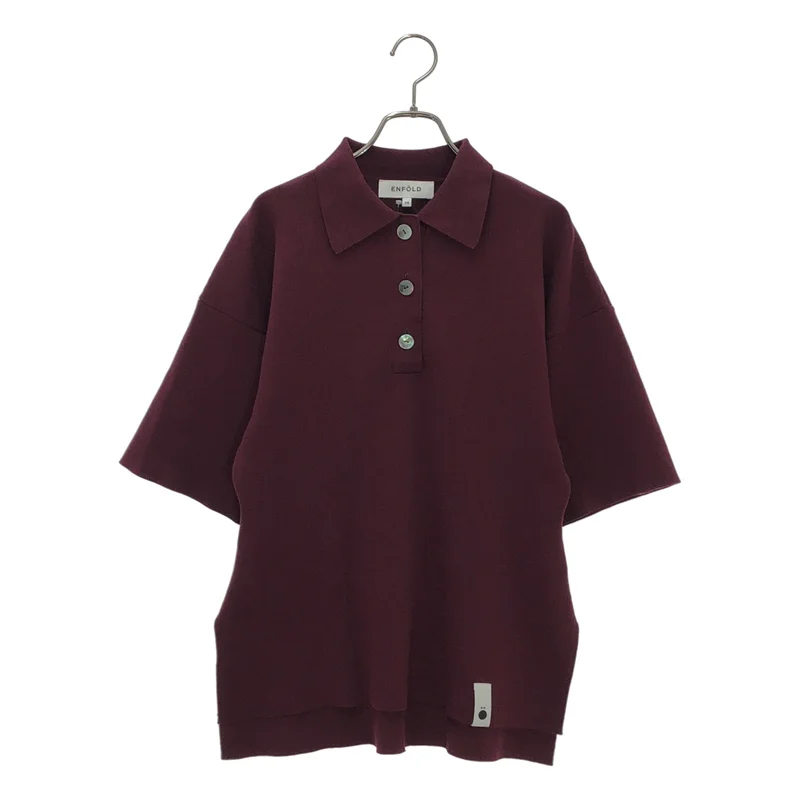 ENFOLD / エンフォルド | WIDE-ARM POLO-SHIRT 300HA170-1020 | 38 | レディース
