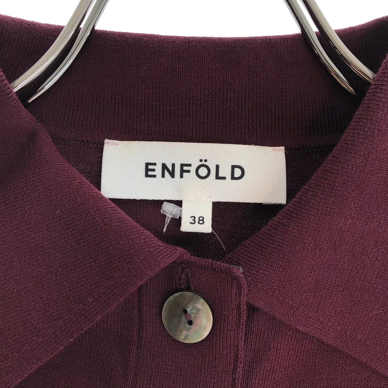 ENFOLD / エンフォルド | WIDE-ARM POLO-SHIRT 300HA170-1020 | 38 | レディース