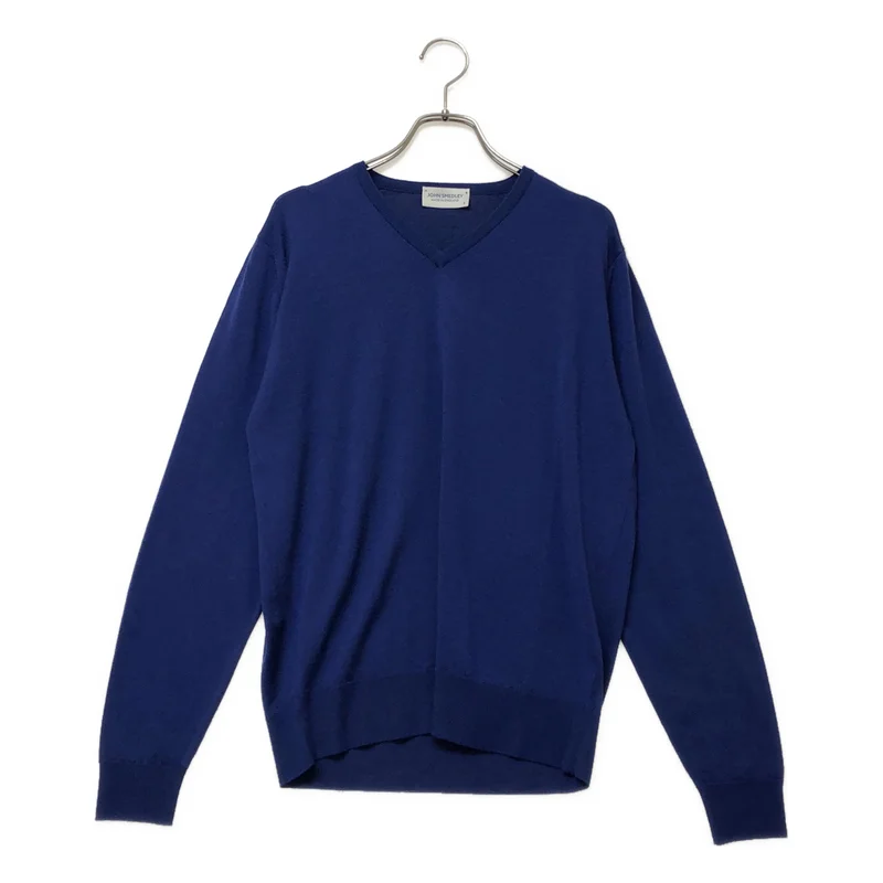 JOHN SMEDLEY / ジョンスメドレー | メリノウール Vネックニット | S | メンズ