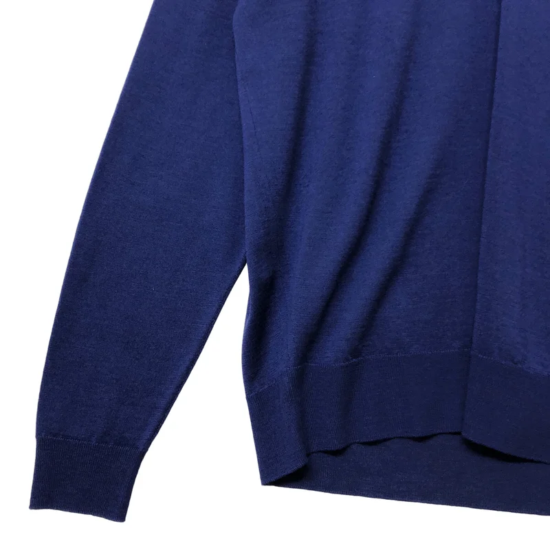 JOHN SMEDLEY / ジョンスメドレー | メリノウール Vネックニット | S | メンズ