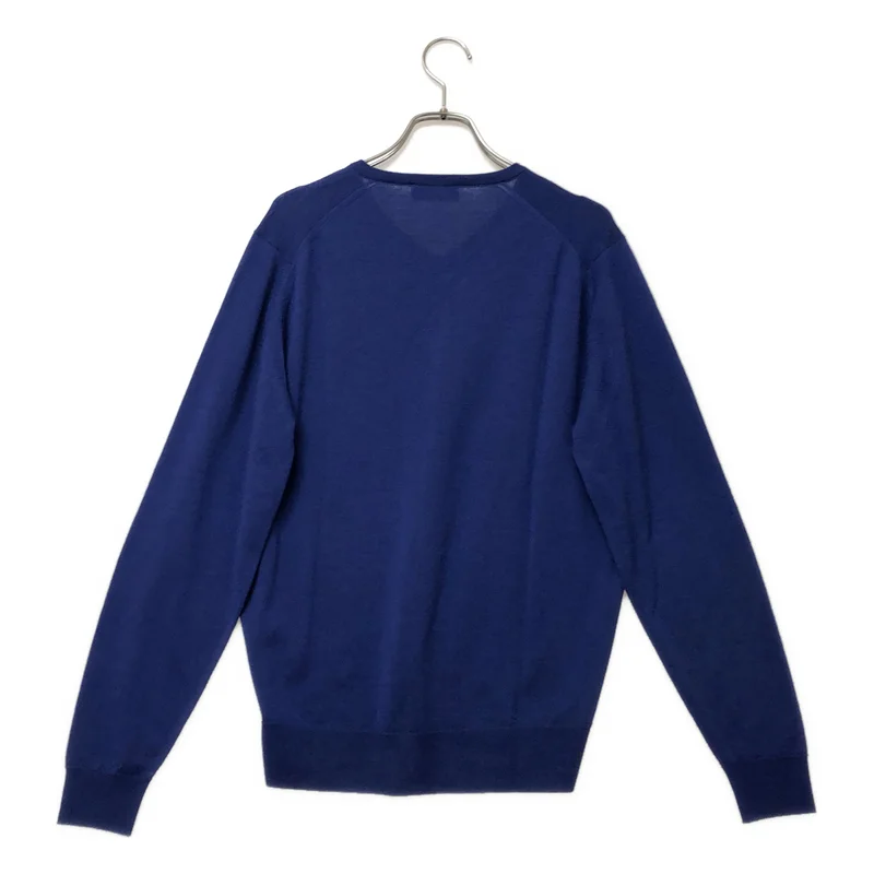 JOHN SMEDLEY / ジョンスメドレー | メリノウール Vネックニット | S | メンズ