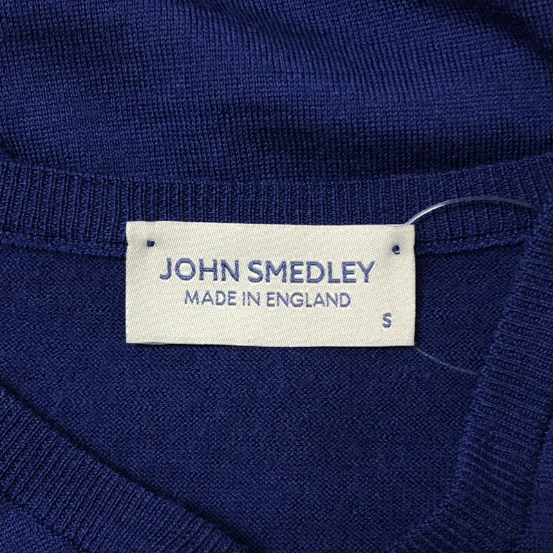 JOHN SMEDLEY / ジョンスメドレー | メリノウール Vネックニット | S | メンズ