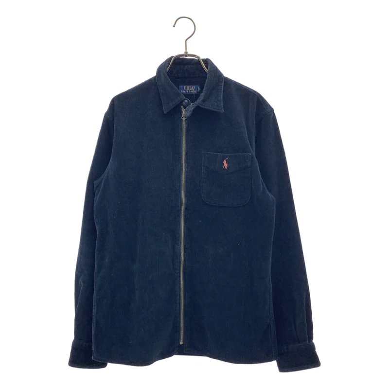POLO RALPH LAUREN / ポロラルフローレン | コーデュロイ ワンポイント ポニー チンストラップ ジップ ジャケット | XS | メンズ